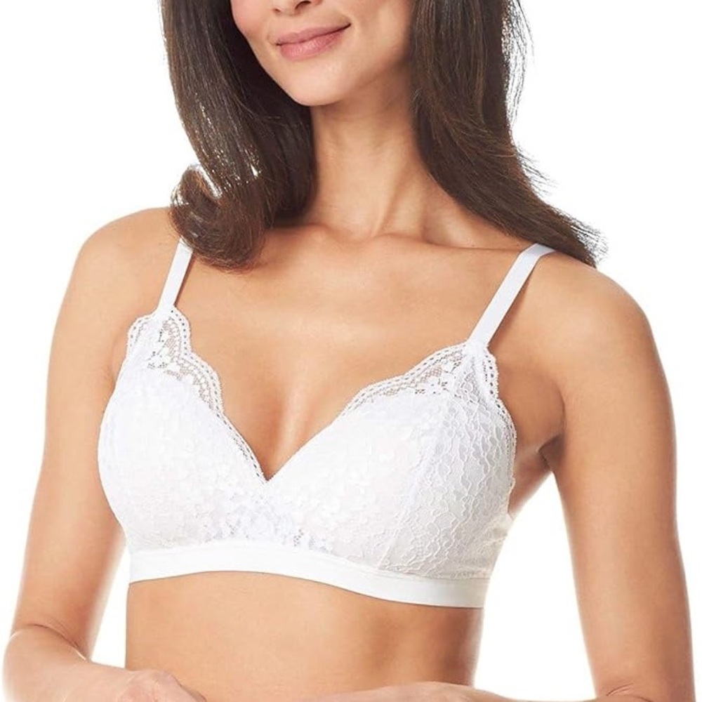 Yesstyle White Lace Bralette
